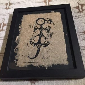 Framed Harakeke Print