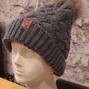 Ladies Pom Pom Beanie