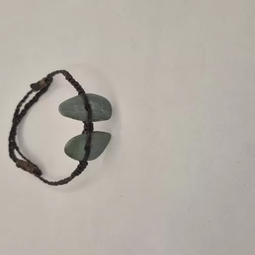 Bracelet - Double pounamu AS1