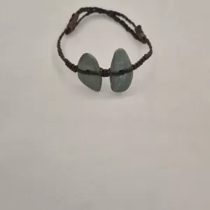 Bracelet - Double pounamu AS1