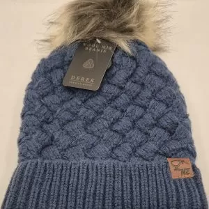 Beanie- Faux Fur Pom Pom